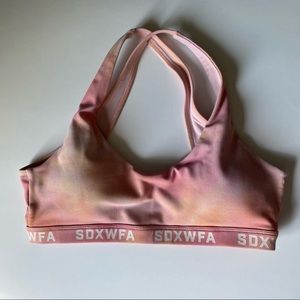 Sarah’s Day X WFA Kelly Sports Bra Pink Sunset